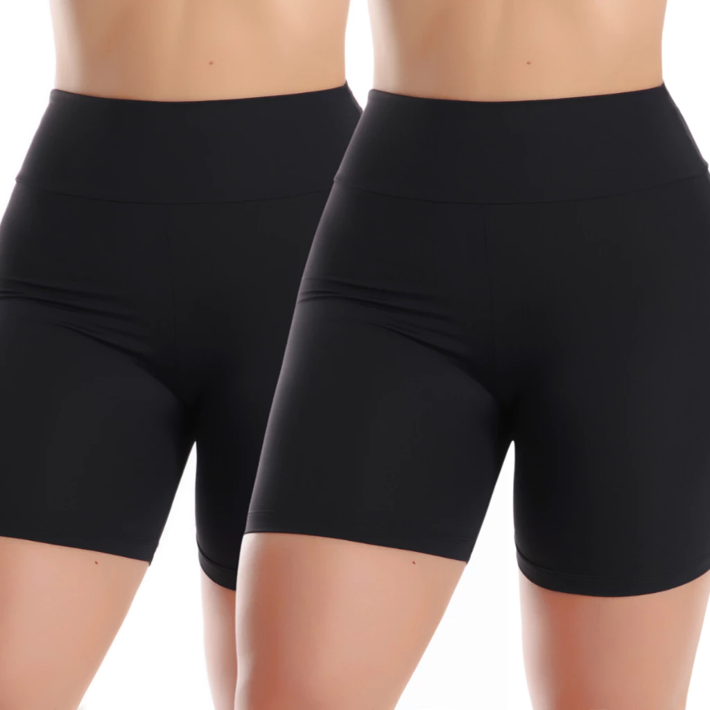 KIT 2 Shorts segunda pele com cós de alta qualidade