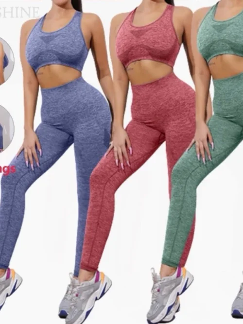 Conjunto Top + Legging empina bumbum (NÃO TRANSPARENTE)